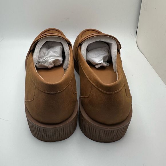 CUSHIONAIRE Women's Slip on Loafer +Memory Foam 10 WHISKEY - Picture 4 of 7